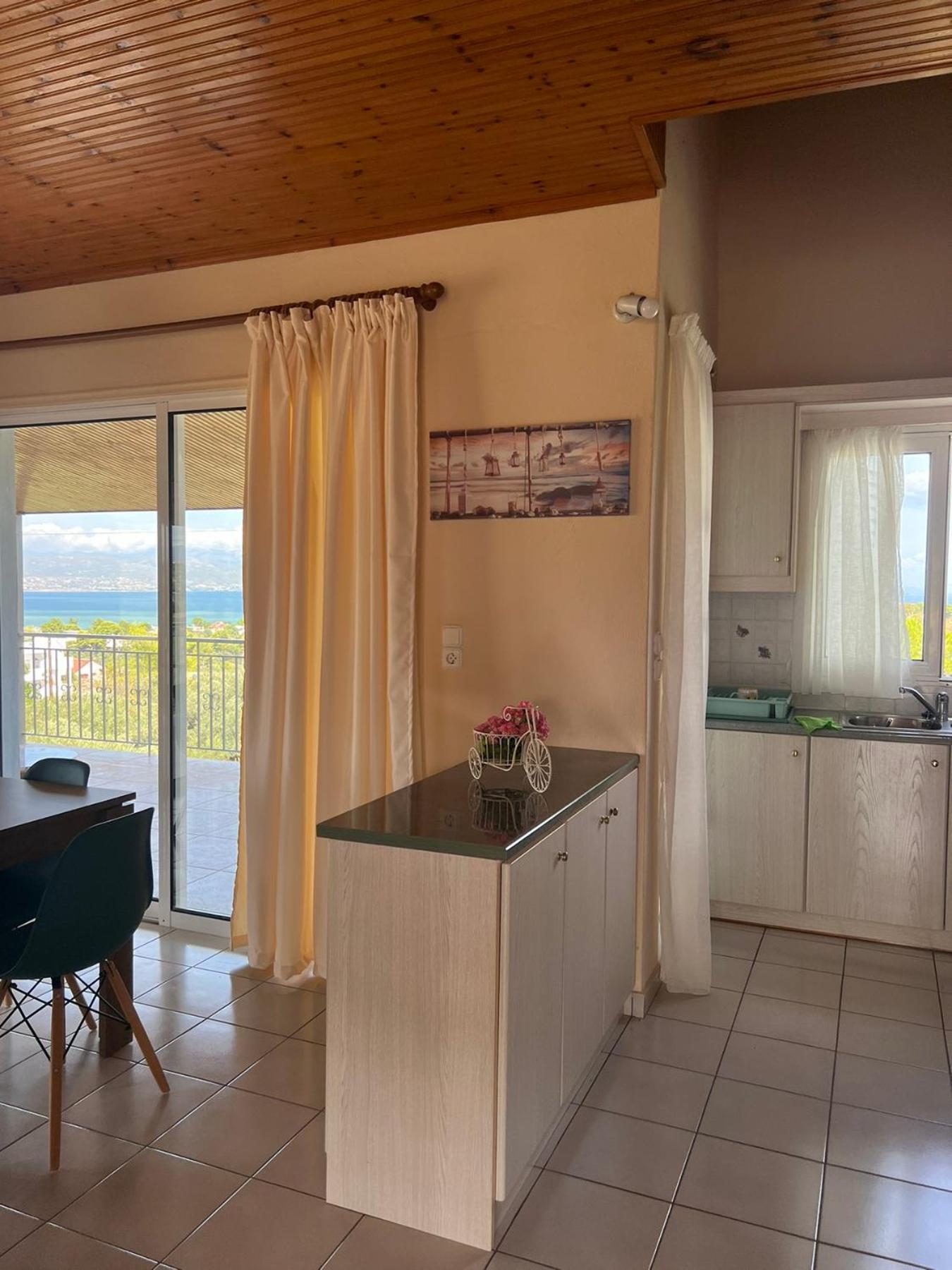 Xenia'S Seaview House Villa Paralia Avlidhos Екстериор снимка
