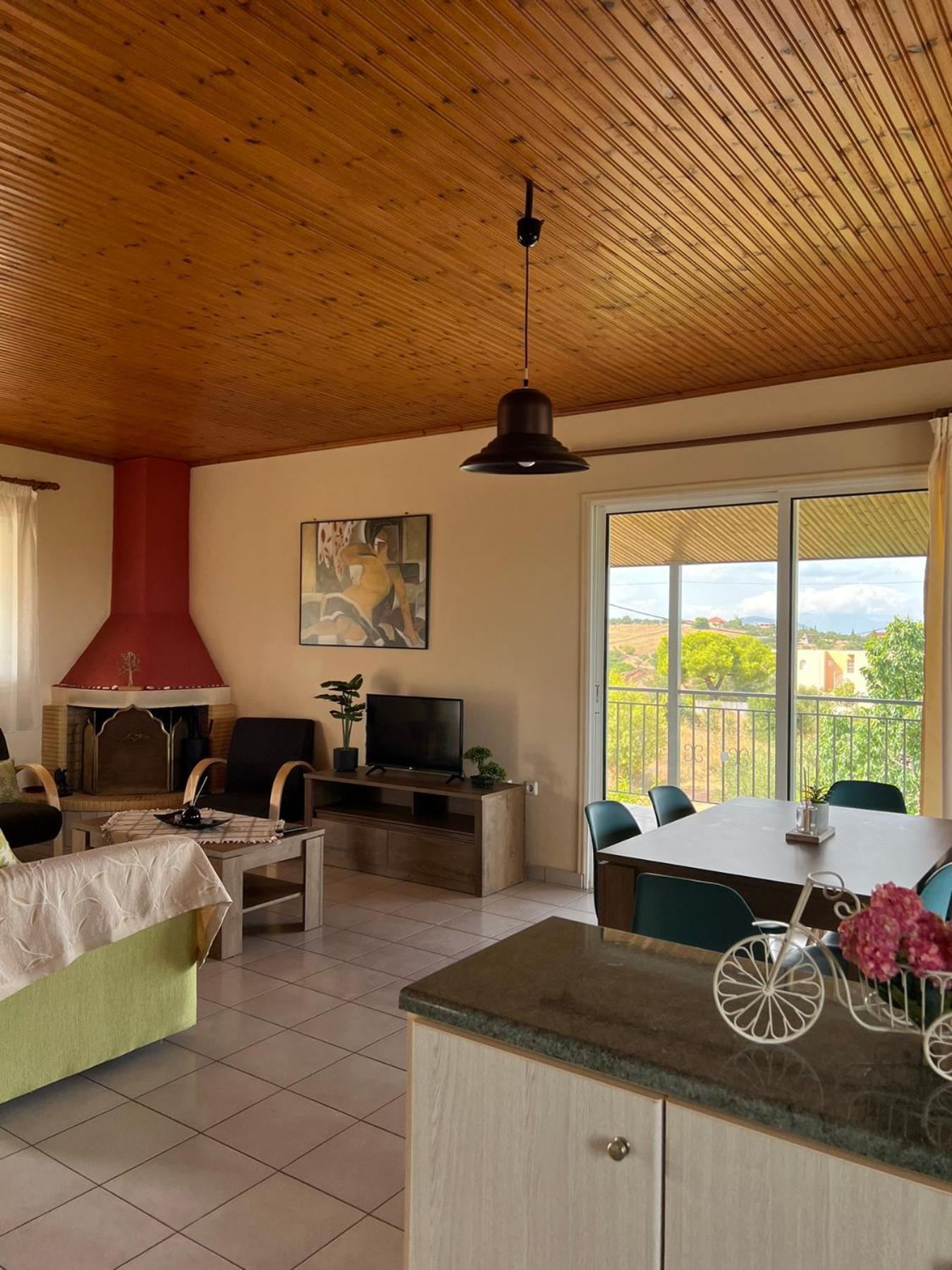 Xenia'S Seaview House Villa Paralia Avlidhos Екстериор снимка